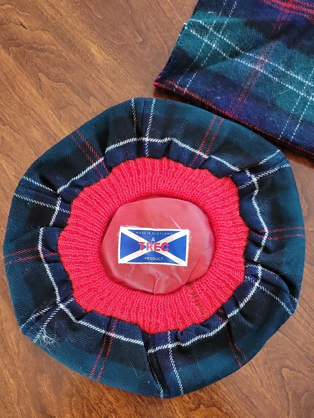 Vintage Bonnet and Scarf